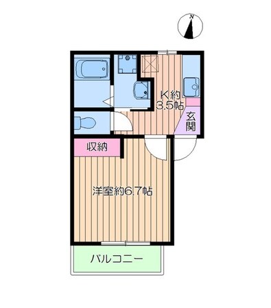 北千住駅 徒歩10分 1階の物件間取画像